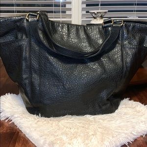 Deux Lux Large Leather Goldilocks Reversible Tote
